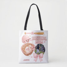 Baseball Mom Photo Pink Coquette Sports