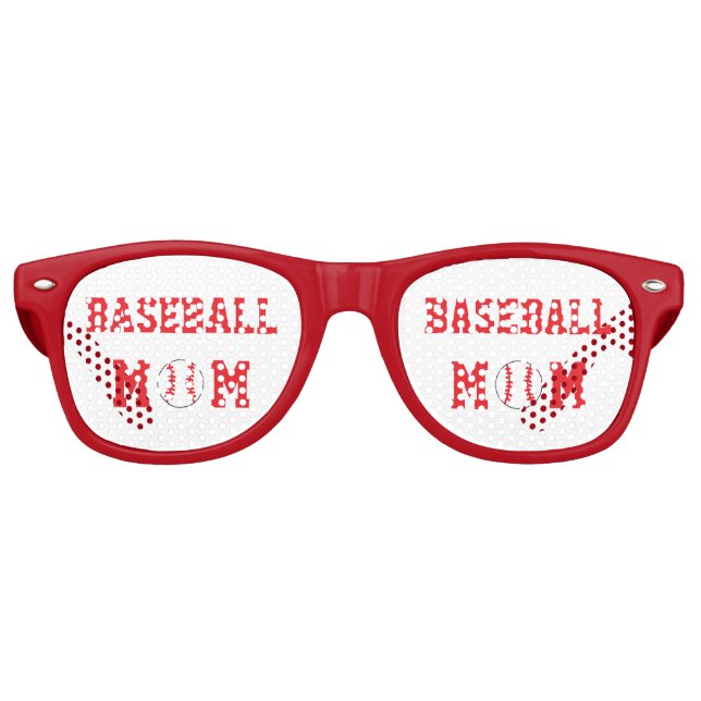 Baseball Mom Retro Sunglasses (Front)