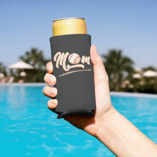 Baseball Mom Seltzer Can Cooler