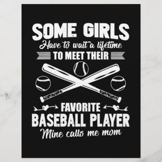 Baseball Mom Shirt Flyer