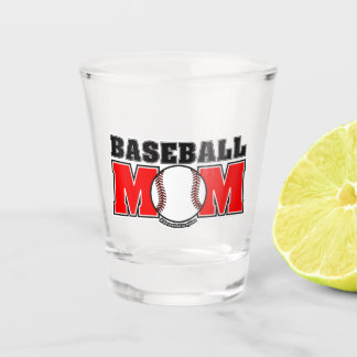 Baseball Mom Shot Glass