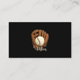 Baseball Mom Softball Mama Mother's Day Business Card