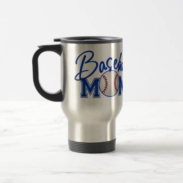 Baseball Mom - SRF Travel Mug (Left)