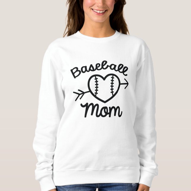 Baseball Mom Sweatshirt (Front)