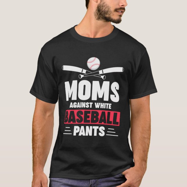 Baseball Mom T-Shirt (Front)