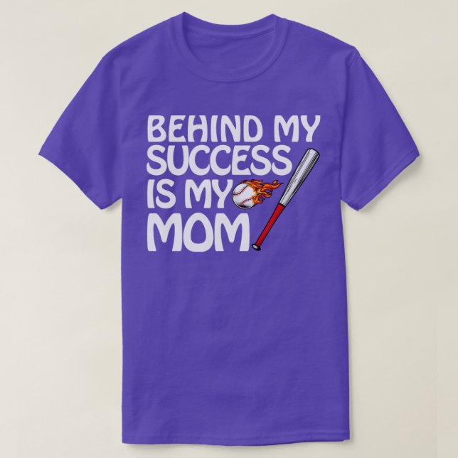 baseball mom T-Shirt (Design Front)