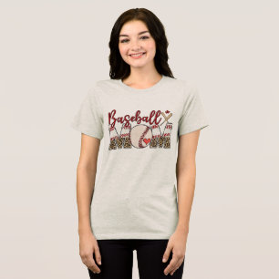 Baseball Mom Tri-Blend Shirt
