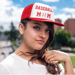 Baseball Mom Trucker Hat