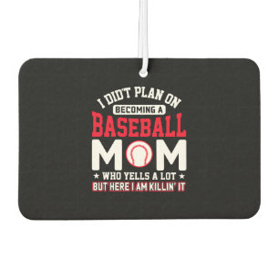 BASEBALL MOM TSHIRT AIR FRESHENER