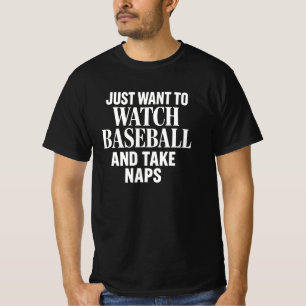 Baseball & Nap Life Enthusiast Shirt