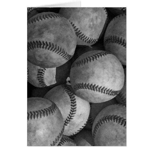 Baseball noir et blanc (Devant)