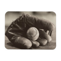 Baseball Nostalgia - Mitt and Baseball