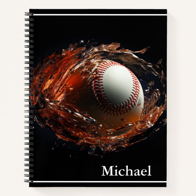 Baseball  notebook (Front)