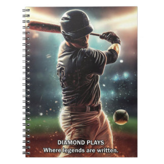 Baseball Notebook Journal