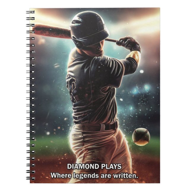 Baseball Notebook Journal (Front)