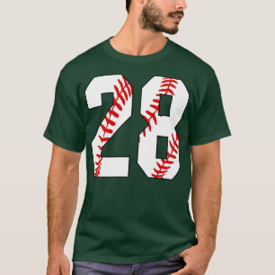 Baseball Number 28 28 Baseball Jersey Favourite P T-Shirt