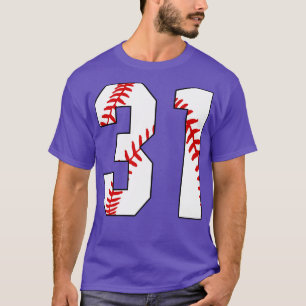 Baseball Number 31 31 Baseball  Jersey Favourite P T-Shirt