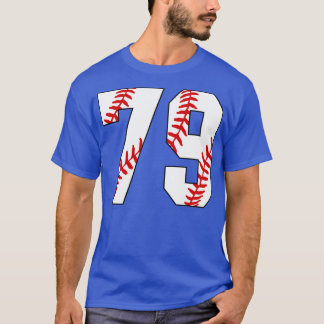 Baseball Number 79 79 Baseball  Jersey Favourite P T-Shirt