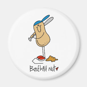 Baseball Nut Magnet