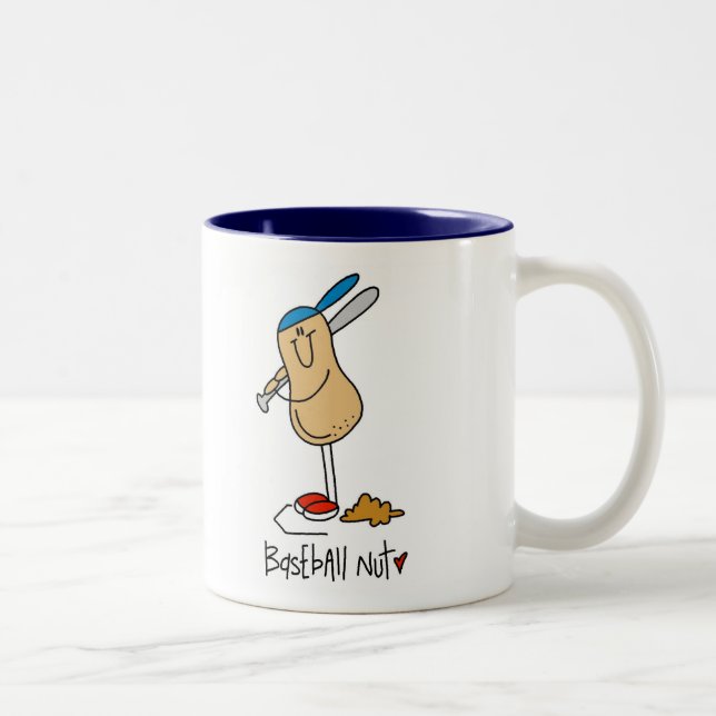 Baseball Nut Mug (Right)