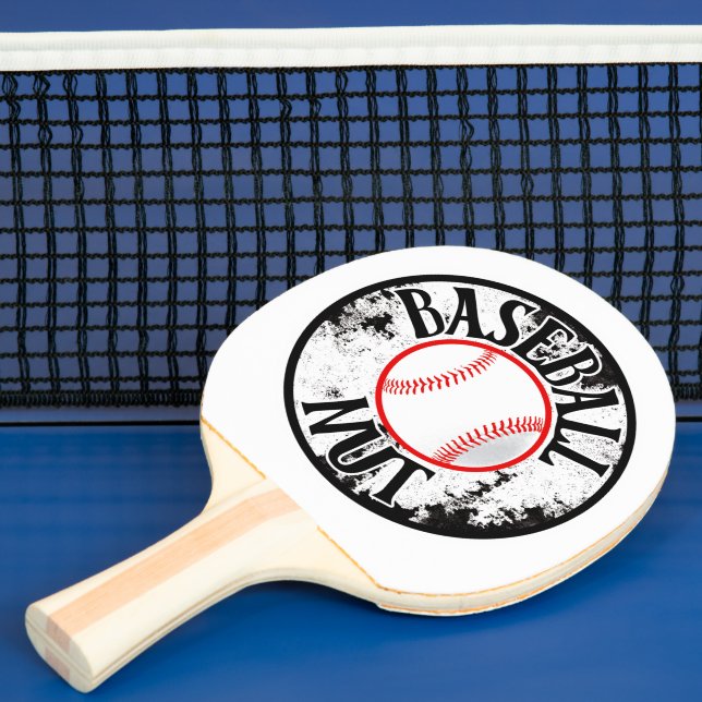 Baseball nut  ping pong paddle (Insitu)