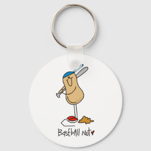 Baseball Nut T-shirts and Gifts Keychain