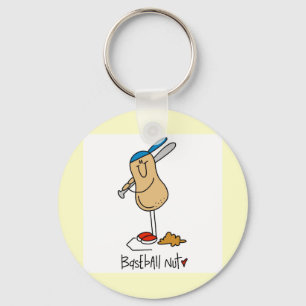 Baseball Nut T-shirts and Gifts Keychain