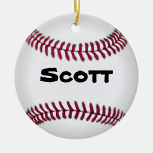 Baseball Ornament