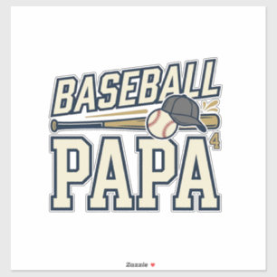 Baseball Papa Vintage Engraving Shirt Design_1