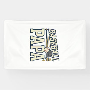 Baseball Papa Vintage Engraving Shirt Design_1 Banner