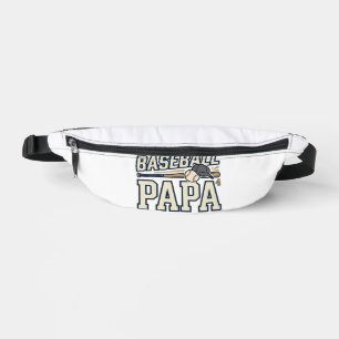 Baseball Papa Vintage Engraving Shirt Design_1 Fanny Pack
