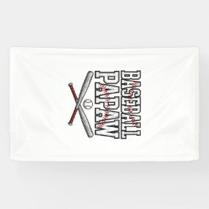 Baseball Papaw Vintage Engraving Design_1 Banner