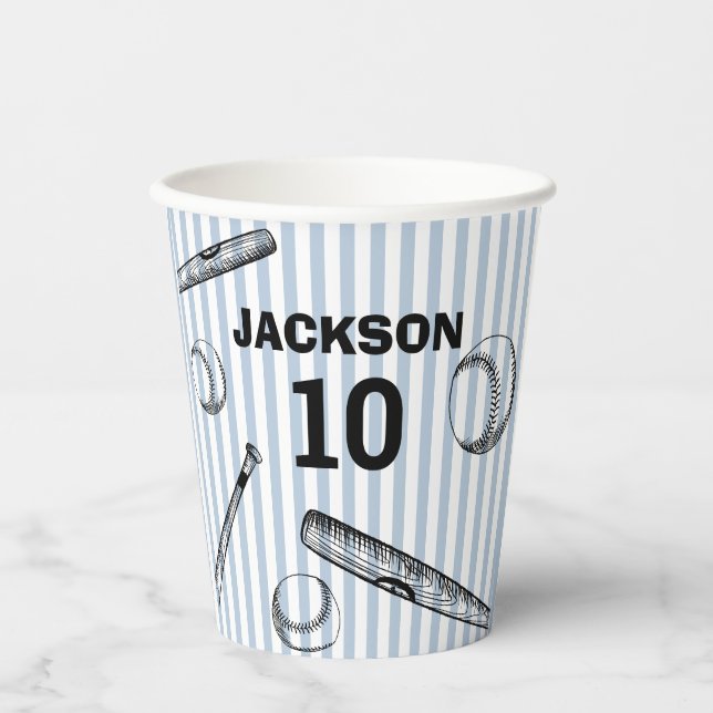 Baseball paper cup - customizable (Front)