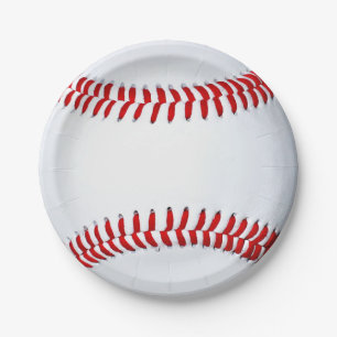 Baseball Paper Plate