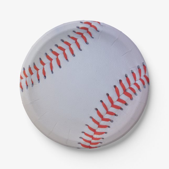 Baseball Paper plates (Front)