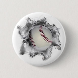 Baseball Party Favours 2 Inch Round Button