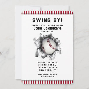 Baseball Party Invitation