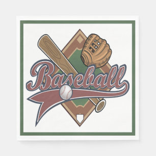 Baseball Party Napkins