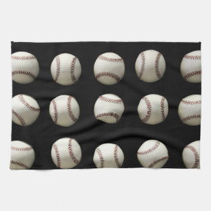 Baseball Pattern Kitchen Towel