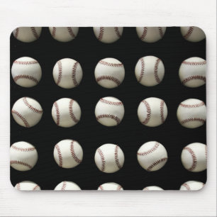 Baseball Pattern Mouse Pad