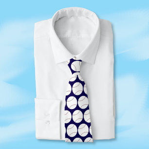 Baseball Pattern Pick Your Favourite Colour Neck T Tie
