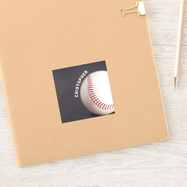 Baseball Personalized (Notebook)