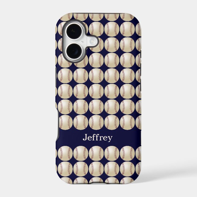 Baseball, Personalized Name,  (Back)