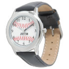 Baseball Personalized Name Boys Watch