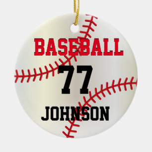 Baseball Personalized Ornament