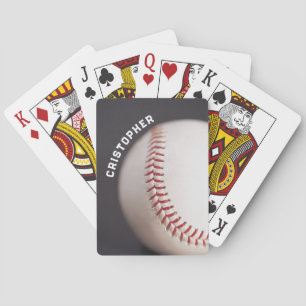 Baseball Personalized Playing Cards