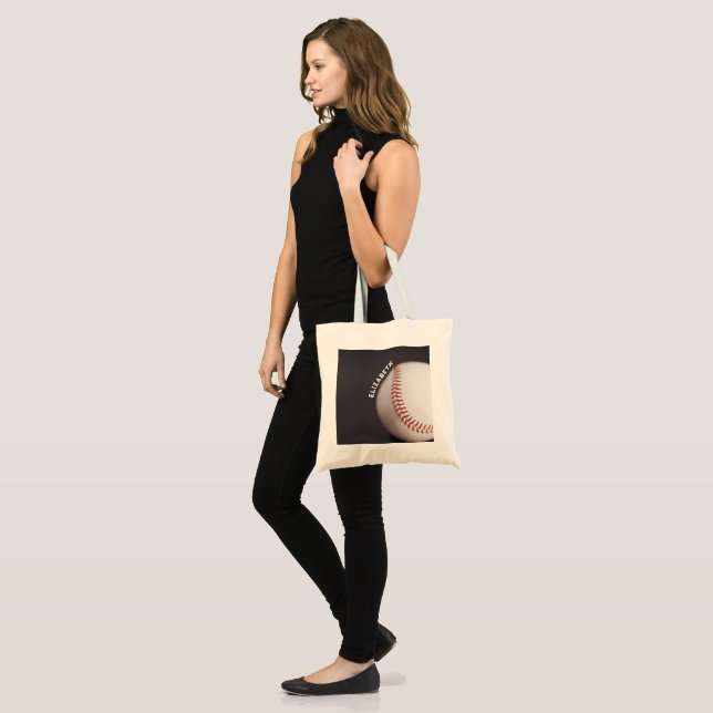 Baseball Personalized Tote Bag (Front (Model))