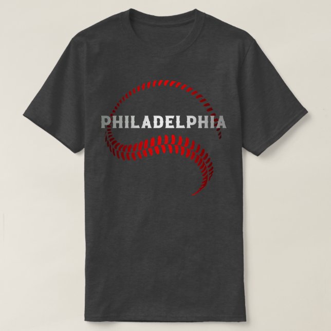 Baseball Philadelphia T-Shirt (Design Front)
