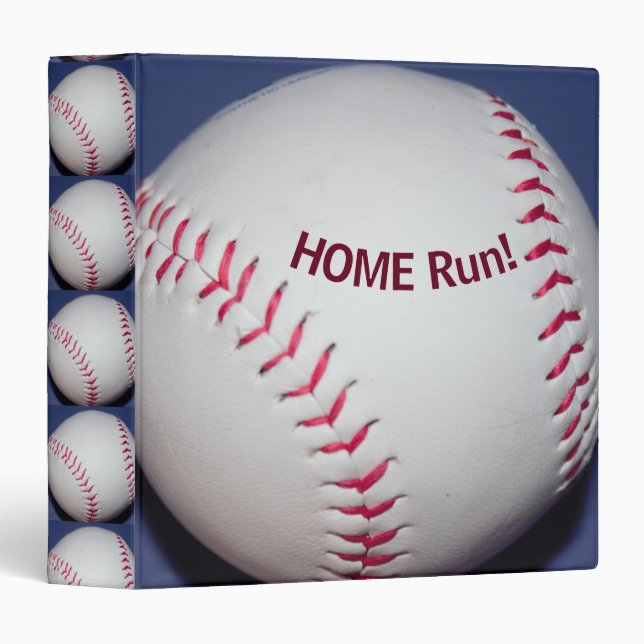 Baseball Photo Binder (Front/Spine)