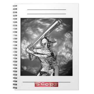 BASEBALL Photo Notebook (80 Pages B&W) Organize
